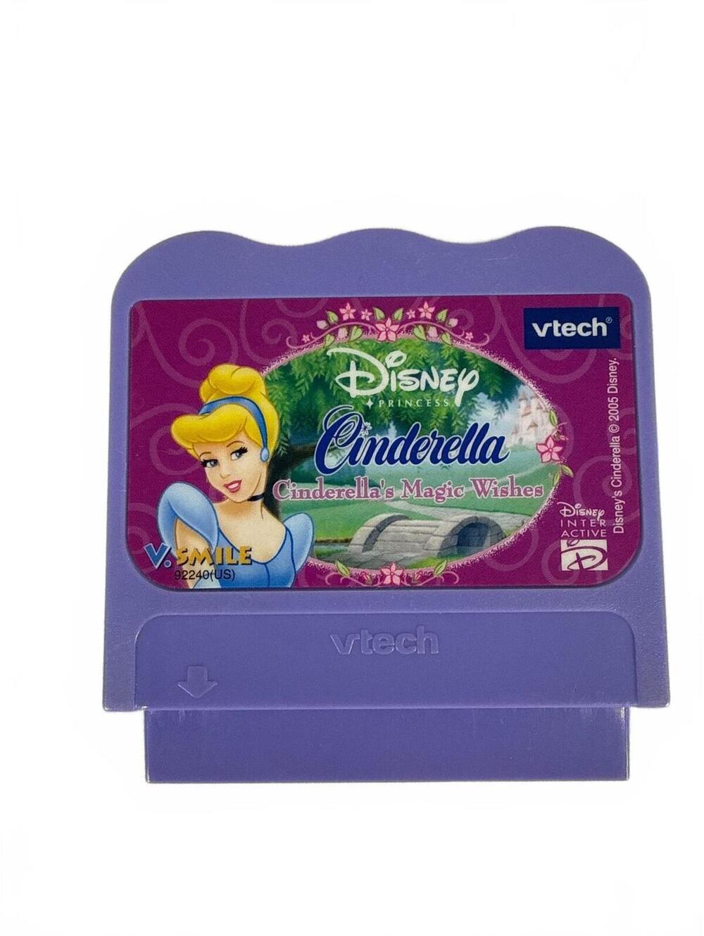 VTech Disney Princess Cinderella's Magic Wishes V.Smile Learning Game Cartridge